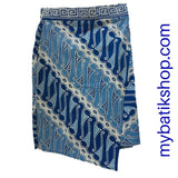 Batik Mini Skirt Soft Colors XS