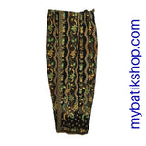 Sarong Skirt Ready Wear - Green Flower