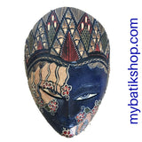 Wooden Batik Mask Wall Decoration Medium