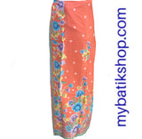 Sarong Fabric Encim Print Bright Colors