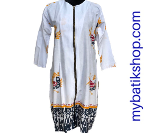 Batik Tunic Chicken White